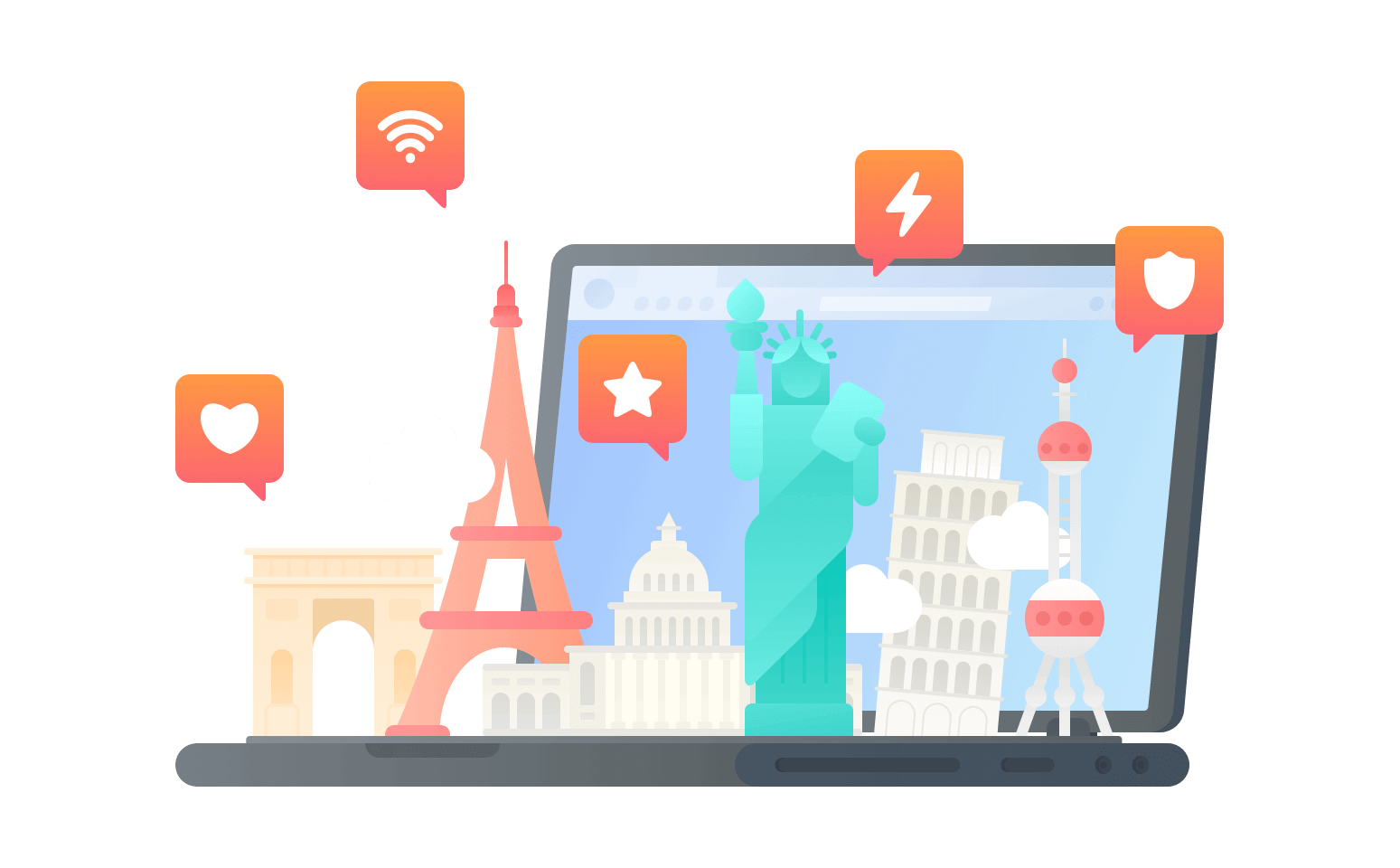 在佛得角群岛连接到中国vpn - 大陆VPN